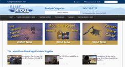 Desktop Screenshot of blueridgeoutdoorsupplies.com